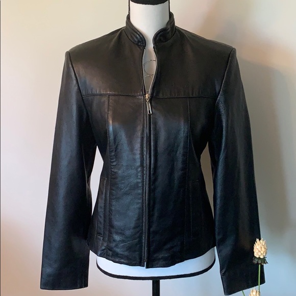 Twins Leather Collection (TLC) Jackets & Blazers - VINTAGE Leather JACKET by The Leather Company